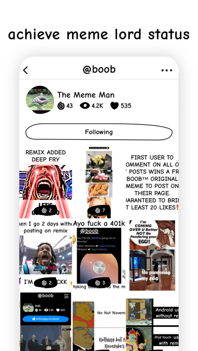 remix - make memes together Screenshot