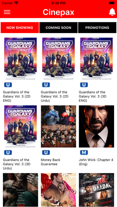Cinepax - Movie Tickets Screenshot