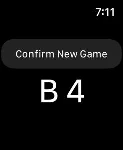 B4 BINGO Number Generator screenshot #1 for Apple Watch