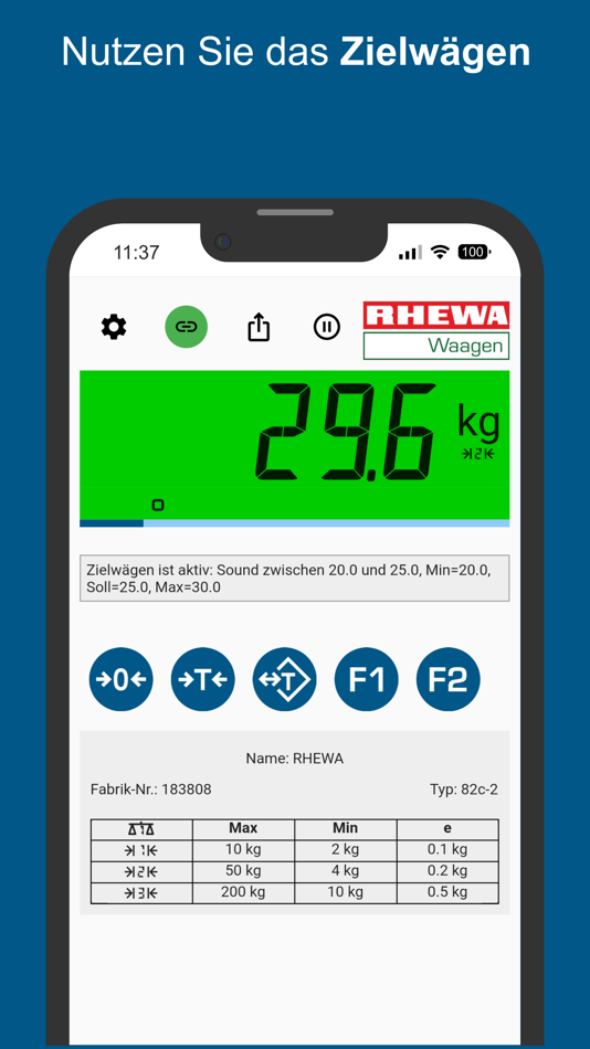 #3. RHEWA Remote Scale (iOS) By: RHEWA-WAAGENFABRIK August Freudewald GmbH & Co. KG