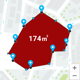 GPS Fields Area measurement