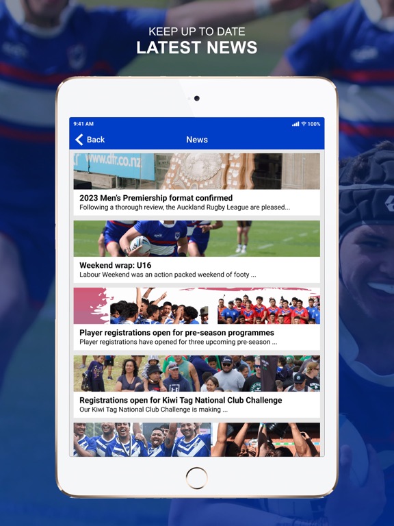 Screenshot #5 pour Auckland Rugby League