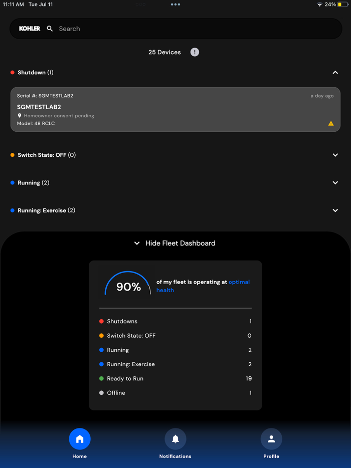 KOHLER Energy Management PRO