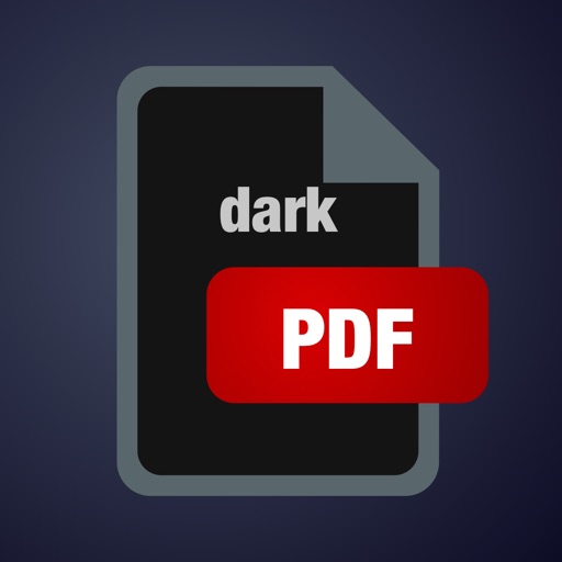 PDF Dark icon