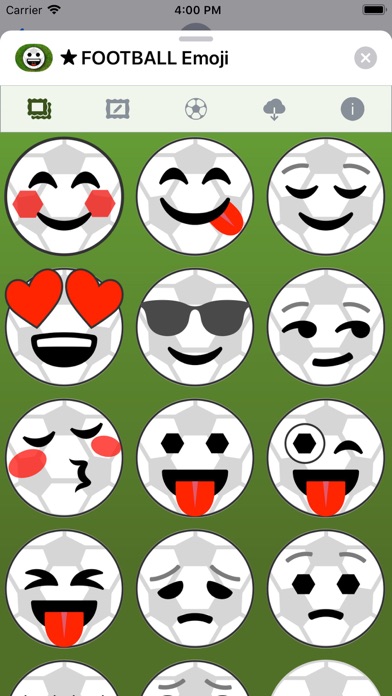 Football Emoji • Stickers Screenshot
