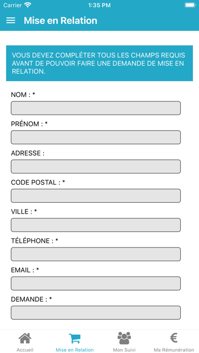 Avenir rénovations Screenshot