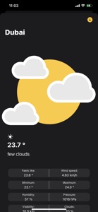 Minic Weather screenshot #6 for iPhone