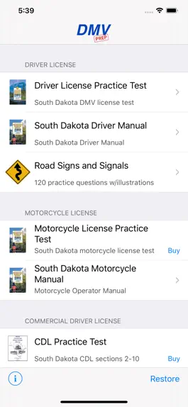 Game screenshot South Dakota DMV Test Prep mod apk