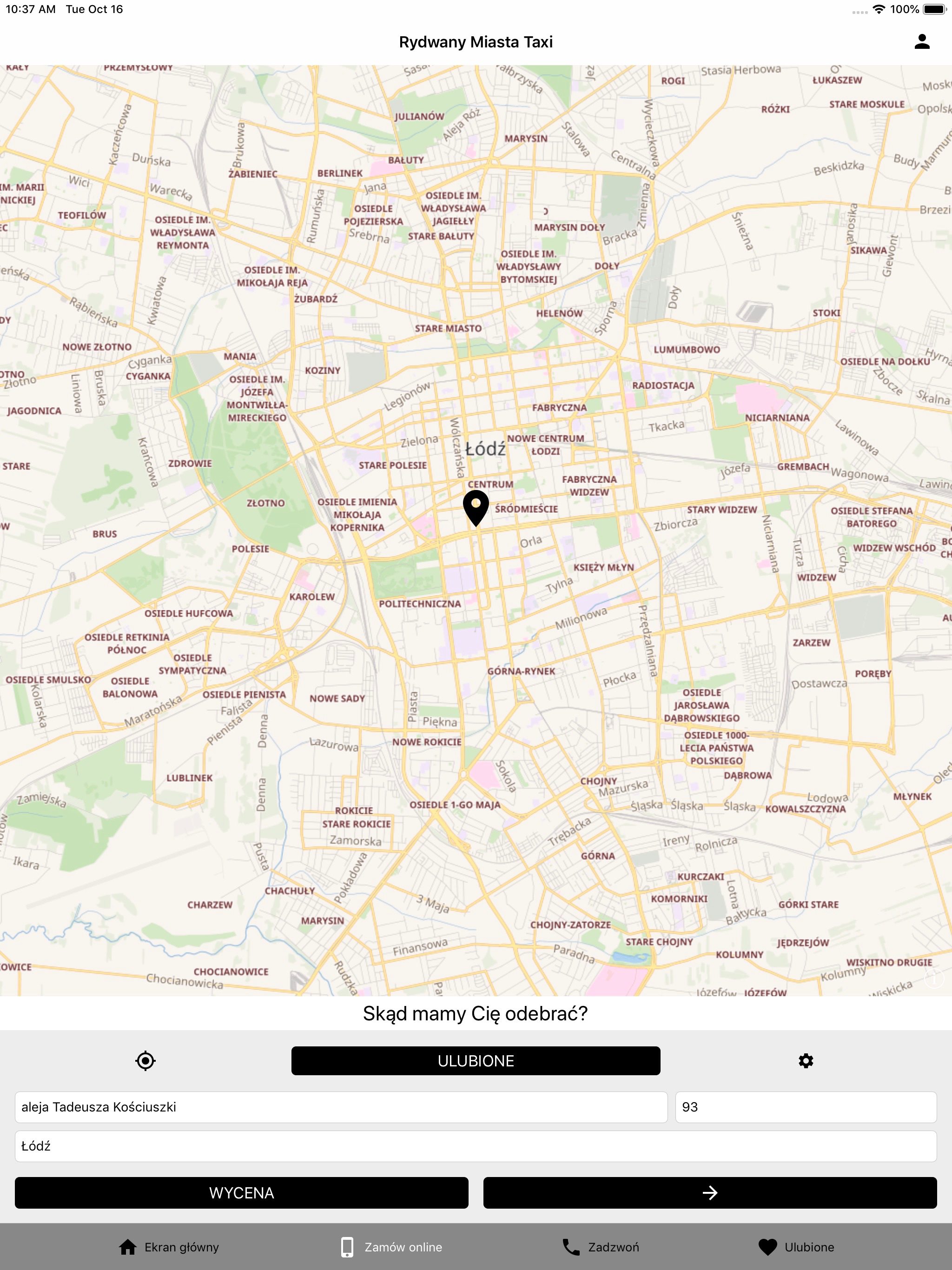 Rydwany Miasta Taxi