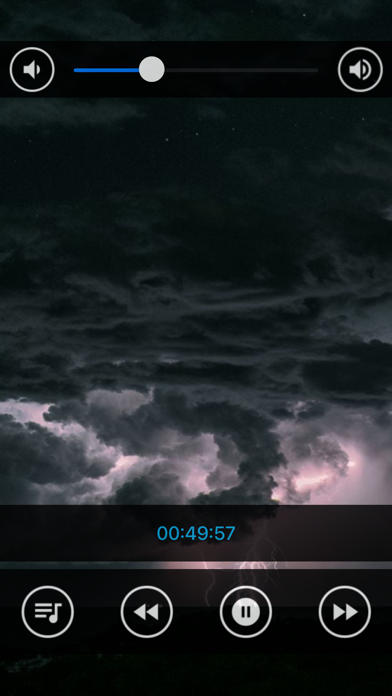 Thunderstorm & Rain Sounds Screenshot