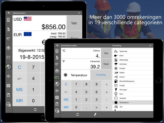 Calc Pro HD - Rekenmachine iPad app afbeelding 4