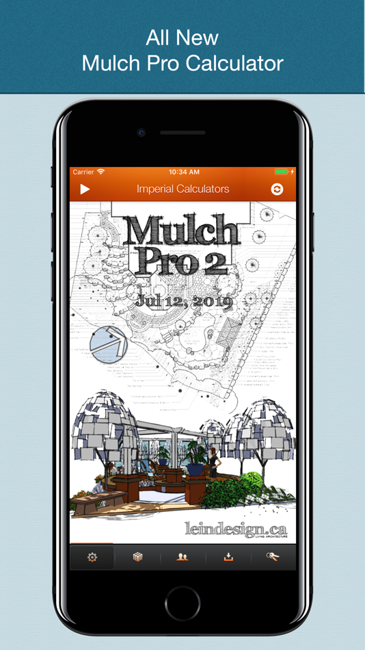 #1. Mulch Pro Estimator (iOS) 由: John Lein