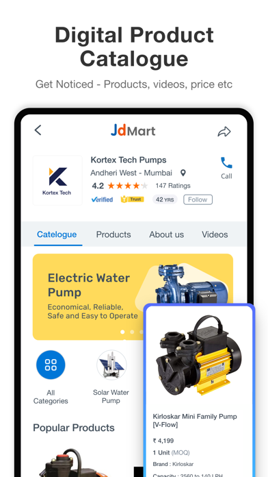 JdMart - B2B Marketplace Screenshot