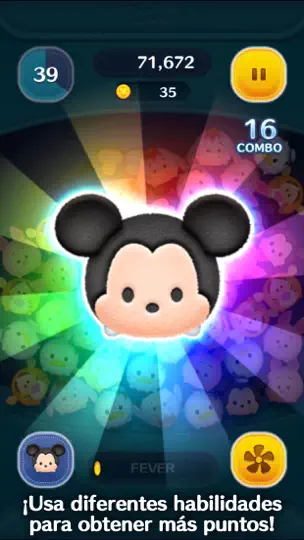 Captura de pantalla de LINE: Disney Tsum Tsum en iPhone 3