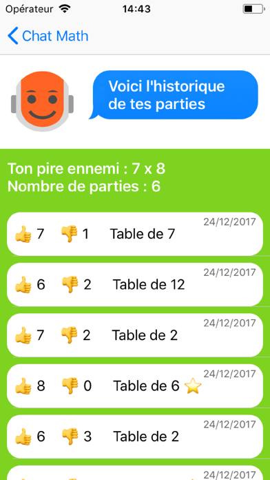 Screenshot #3 pour Math Chat - mon prof robot