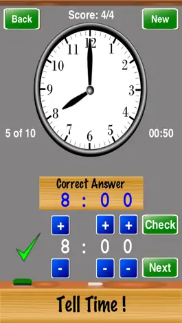 Game screenshot Tell Time ! ! apk