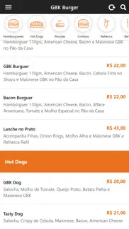 gbk burger iphone screenshot 3