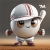 Baseball Faces Stickers icon