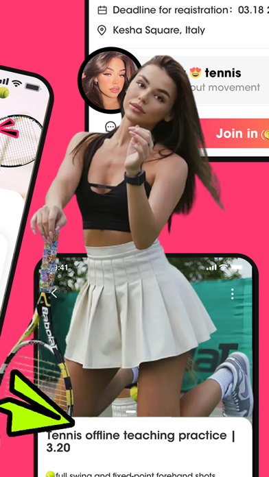 Vigo - Play Tennis & Meet Screenshot