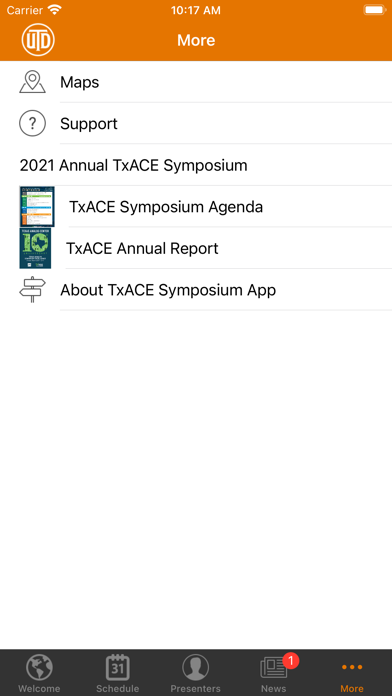 TxACE Symposium Screenshot