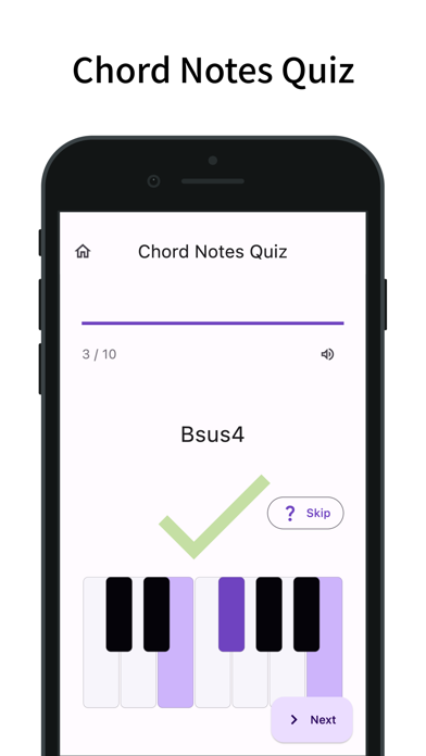 Chord Quiz: Learn Piano Chord Screenshot