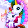 Unicorn Baby Pet Girl Games icon