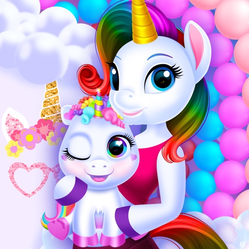 Unicorn Baby Pet Girl Games