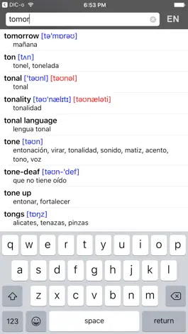 Game screenshot Spanish-English dict. - DIC-o mod apk