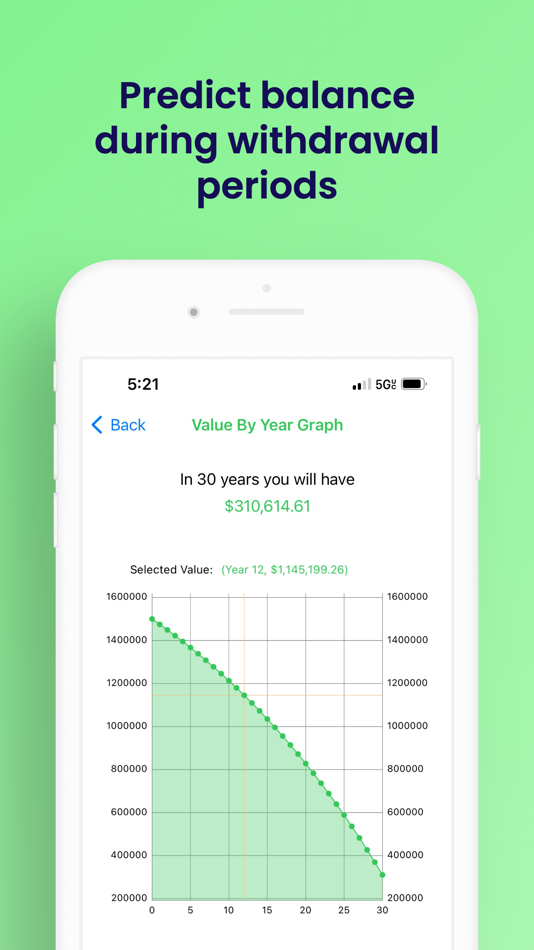 #5. Compound Interest Calc (iOS) 来自: Dane Hankamer