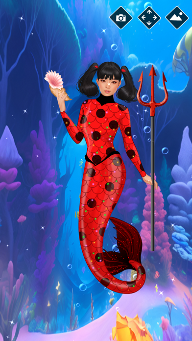 Mermaid Dress Up Game Screenshot