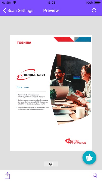 e-BRIDGE Print & Capture screenshot-4