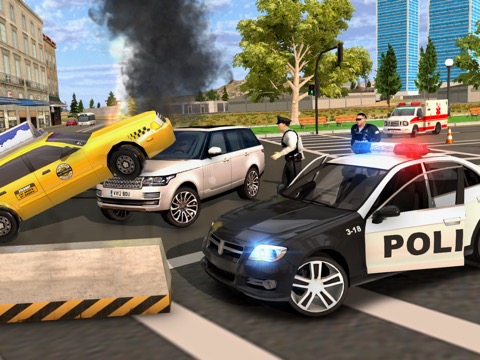 Police Car Chase Cop Simulatorのおすすめ画像2