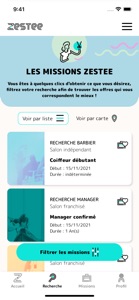 Zestee Emploi Coiffure screenshot #2 for iPhone