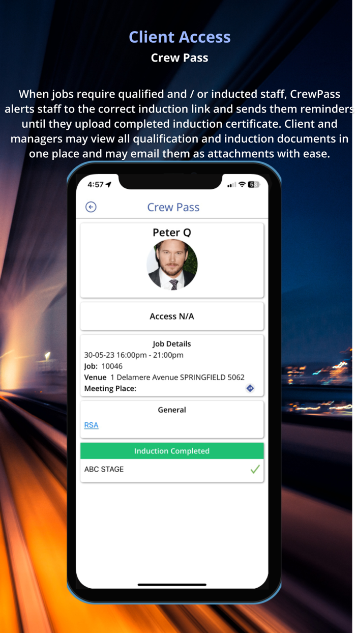 CrewCard App