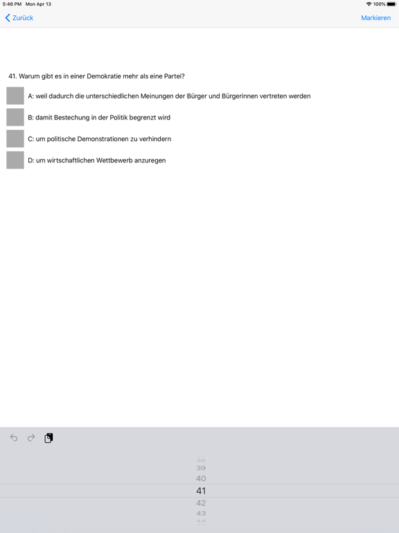 Screenshot #5 pour Leben in Deutschland 300Fragen