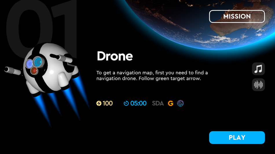 #1. Last robot escape Mars (iOS) Podle: Serhii Rymar