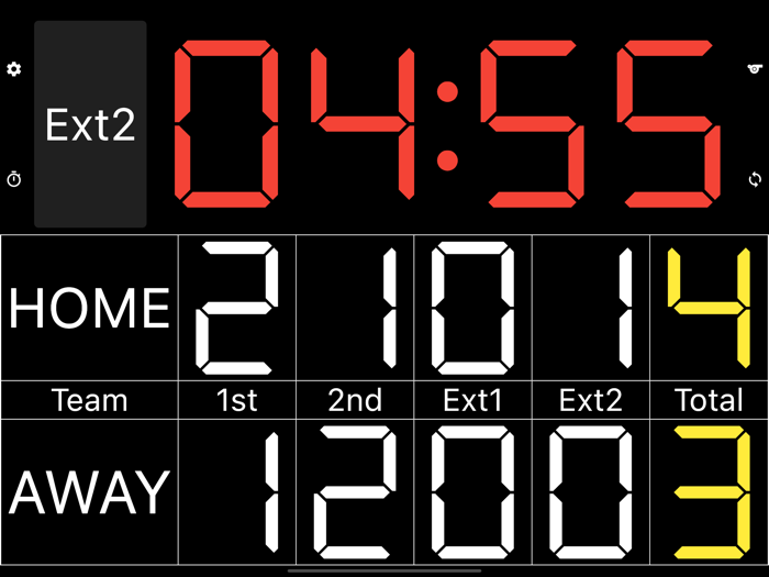 Easy Soccer Scoreboard