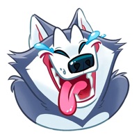 Husky Boy Emoji Stickers logo