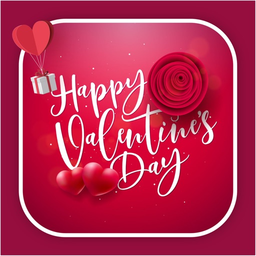 Valentine's Squre photo frame