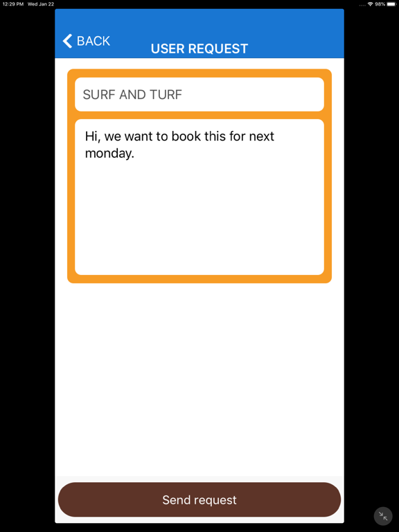 Hotel Guest Assistant iPad screenshot 4 - Travel app