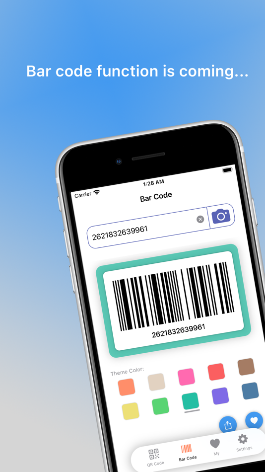 #2. QRCobot - QR Code & Bar Code (iOS) 来自: Bo Liu