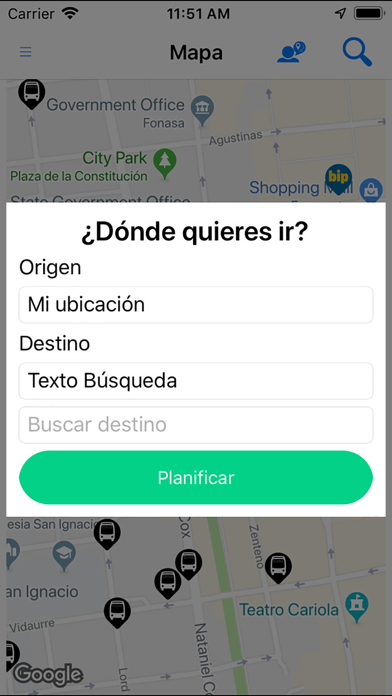 Screenshot #3 pour TransantiagoMaster
