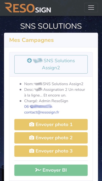 ResoSign Screenshot