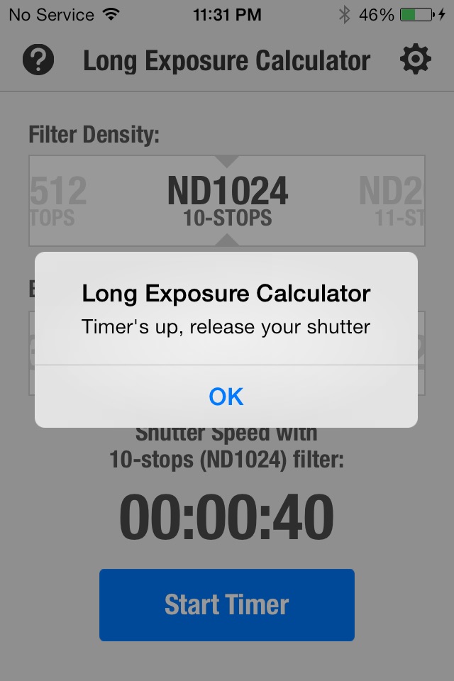 Long Exposure Calculator screenshot 4