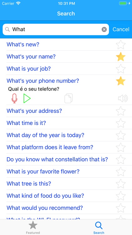 Learn Portuguese Phrases Lite screenshot-6