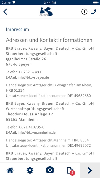 bkb Steuerberatung screenshot-4