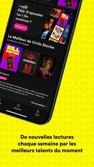 Vivlio Stories Screenshot
