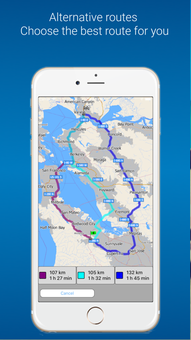 MapFactor Navigator TRUCK PRO Screenshot