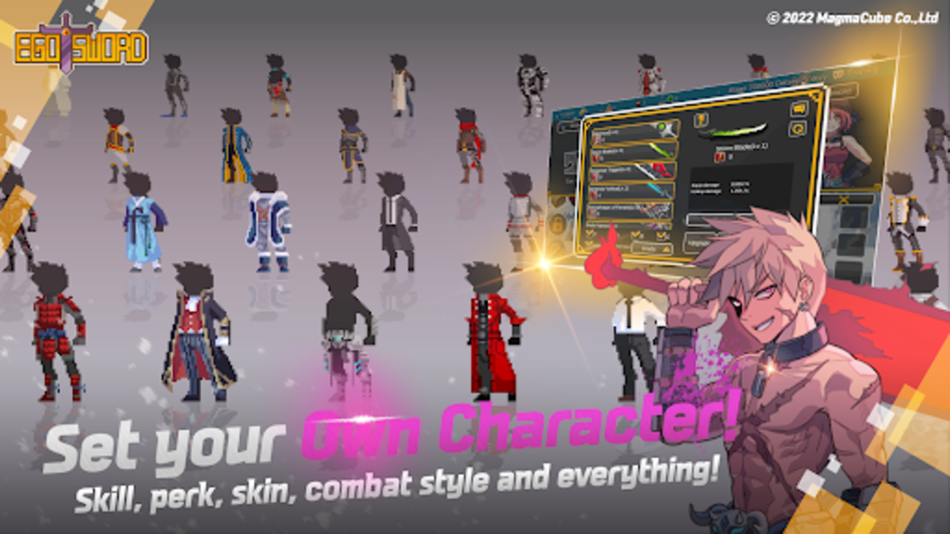 #4. Ego Sword: Idle Sword Clicker (iOS) 由: MagmaCube Co.,Ltd