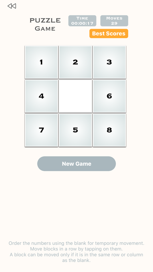 #3. Numbers Slider Puzzles (iOS) Podle: LIGO MEDIA MOBILE SRL-D